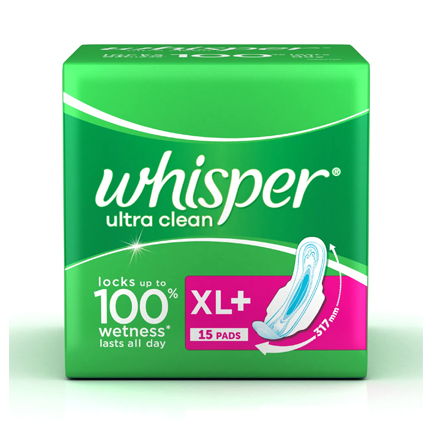 Whisper Sanitary Pads Ultra XL